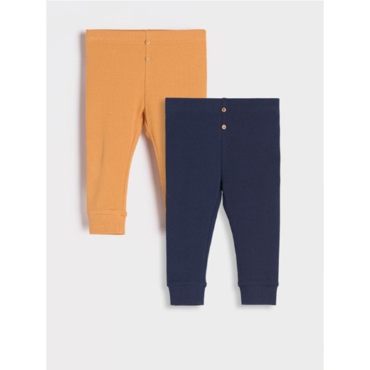 Sinsay - Legginsy 2 pack - granatowy Sinsay 5-2 l) Sinsay