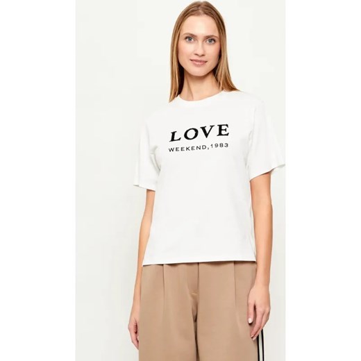 Weekend MaxMara T-shirt WKDAGILE | Straight fit ze sklepu Gomez Fashion Store w kategorii Bluzki damskie - zdjęcie 187914695