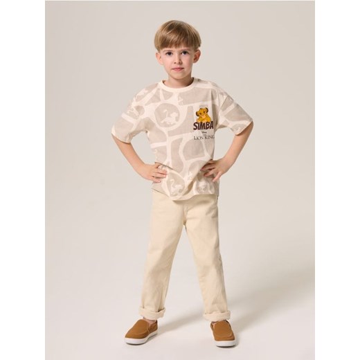 Sinsay - Koszulka The Lion King - kremowy ze sklepu Sinsay w kategorii T-shirty chłopięce - zdjęcie 187915797