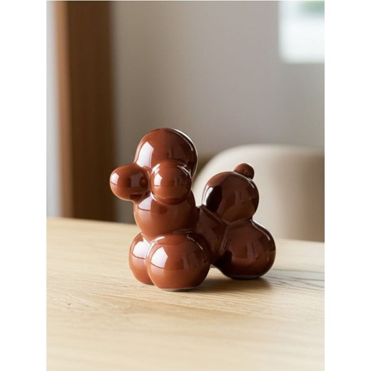 Sinsay - Dekoracja stojąca - balonowy pudel - brązowy ze sklepu Sinsay w kategorii Dekoracje - zdjęcie 187915815