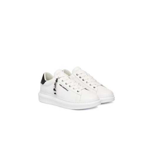Sneakersy KARL LAGERFELD Kapri KL52516 Biały Karl Lagerfeld 43 eobuwie.pl