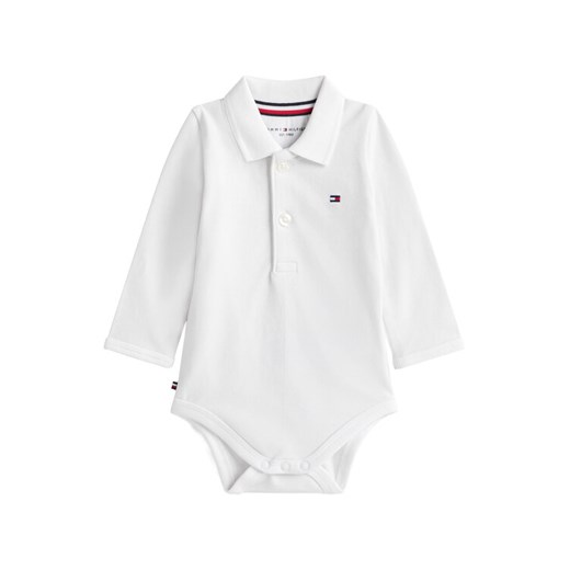 Tommy Hilfiger Body dziecięce KN0KN02075 Biały ze sklepu MODIVO w kategorii Body niemowlęce - zdjęcie 187917705