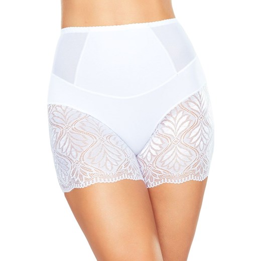 Szorty damskie z wysokim stanem białe Vida, Kolor biały, Rozmiar S, Eldar ze sklepu Intymna w kategorii Majtki damskie - zdjęcie 187918095