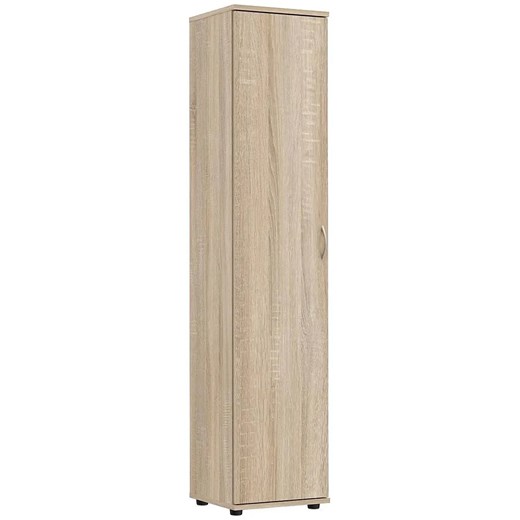 Regał zamykany dąb sonoma  W1-A66 ze sklepu Edinos.pl w kategorii Regały i witryny - zdjęcie 187918515