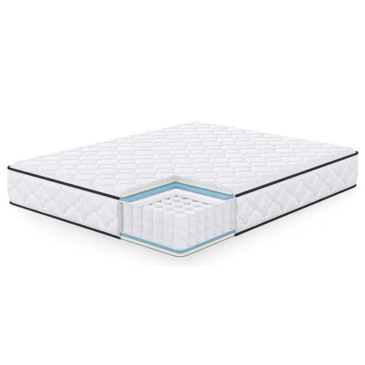 Wygodny materac sprężynowy 160x200 cm S7-N49 ze sklepu Edinos.pl w kategorii Łóżka i materace - zdjęcie 187918576