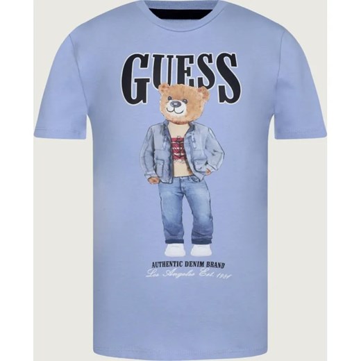 Guess T-shirt | Regular Fit ze sklepu Gomez Fashion Store w kategorii T-shirty chłopięce - zdjęcie 187919227
