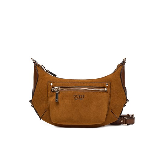 Torebka Guess HWSG95 01720 Brązowy ze sklepu eobuwie.pl w kategorii Listonoszki - zdjęcie 187919267
