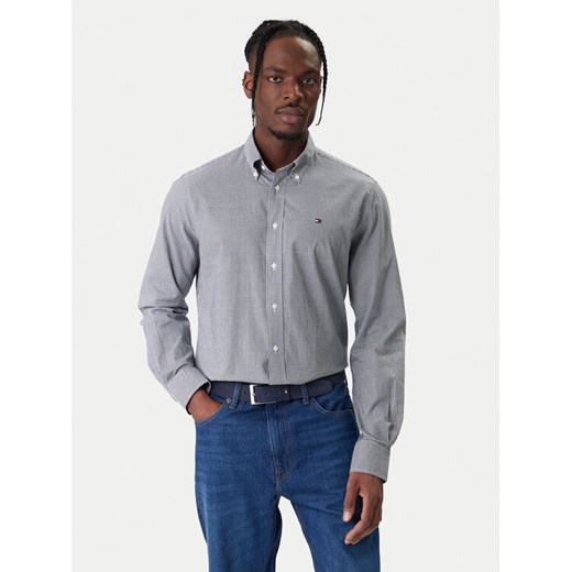 Tommy Hilfiger Koszula Gingham MW0MW41699 Niebieski Regular Fit ze sklepu MODIVO w kategorii Koszule męskie - zdjęcie 187919326