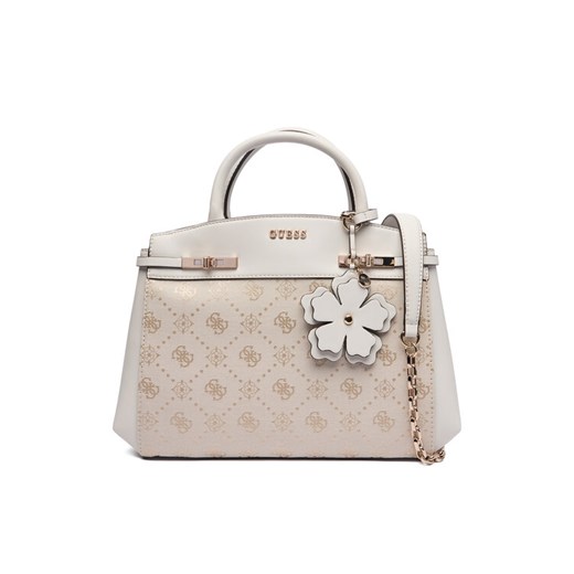 Torebka Guess Melinda HWJP99 02060 Écru ze sklepu eobuwie.pl w kategorii Kuferki - zdjęcie 187919838