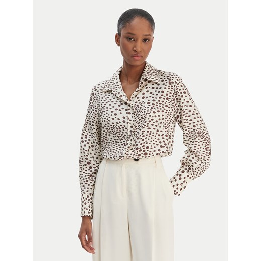 Marella Koszula Salve 2613111141 Écru Relaxed Fit ze sklepu MODIVO w kategorii Koszule damskie - zdjęcie 187919907