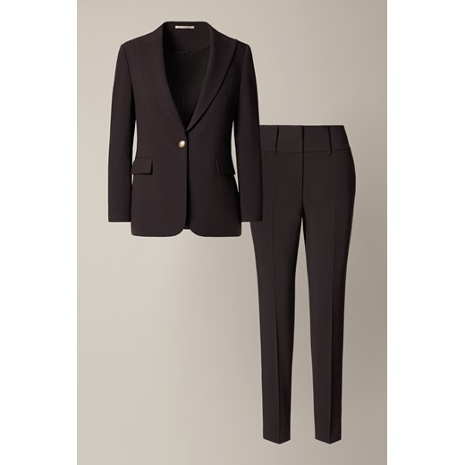 Garnitur Damski Brązowy z Cygaretkami ze sklepu Lancerto S.A. w kategorii Komplety i garnitury damskie - zdjęcie 187920096