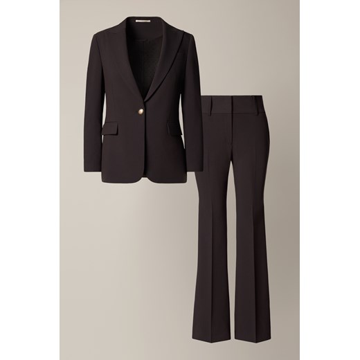 Garnitur Damski Brązowy z Dzwonami ze sklepu Lancerto S.A. w kategorii Komplety i garnitury damskie - zdjęcie 187920097