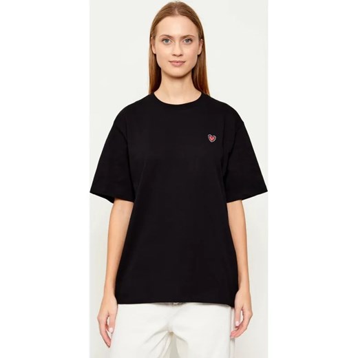 Karl Lagerfeld T-shirt Ikon Valentine | Oversize fit ze sklepu Gomez Fashion Store w kategorii Bluzki damskie - zdjęcie 187920255