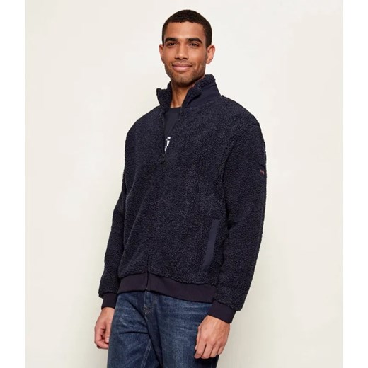 BOSS ORANGE Polarowa bluza Ze_cozysolid | Regular Fit ze sklepu Gomez Fashion Store w kategorii Bluzy męskie - zdjęcie 187920428