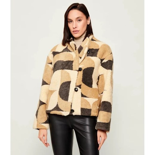 Ba&sh Kurtka FUTURA | Regular Fit | shearling ze sklepu Gomez Fashion Store w kategorii Kurtki damskie - zdjęcie 187922415