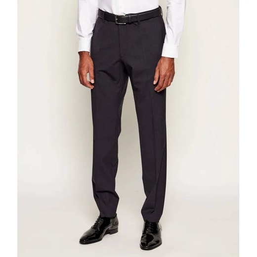 BOSS BLACK Wełniane spodnie H-Lenon-MM-224 | Regular Fit 50 okazja Gomez Fashion Store