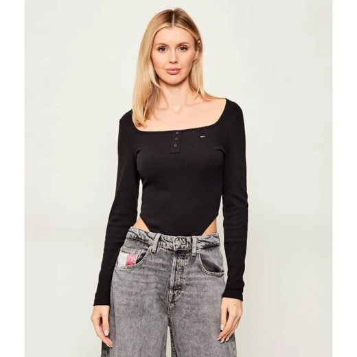 Tommy Jeans Body | Slim Fit ze sklepu Gomez Fashion Store w kategorii Bluzki damskie - zdjęcie 187922469