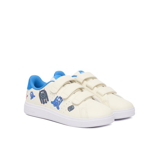 Sneakersy adidas Advantage Base 2.0 KI0741 Biały ze sklepu eobuwie.pl w kategorii Buty sportowe dziecięce - zdjęcie 187922559