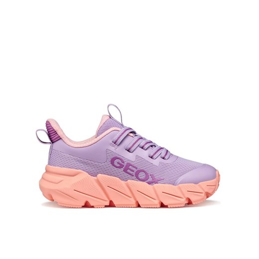Sneakersy Geox J Flexyper Fast Girl J55N5A 0149J C8R7Q S Fioletowy ze sklepu eobuwie.pl w kategorii Buty sportowe dziecięce - zdjęcie 187922565