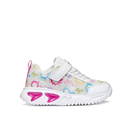 Sneakersy Geox J Assister Girl J45E9B 0GFHH C0653 S Biały ze sklepu eobuwie.pl w kategorii Buty sportowe dziecięce - zdjęcie 187922567