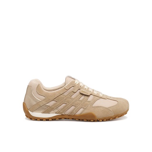 Geox Sneakersy D Snake Original D65B0A 01422 C1S5K Beżowy ze sklepu MODIVO w kategorii Buty sportowe damskie - zdjęcie 187922939