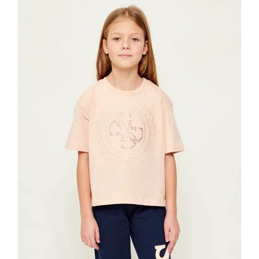 Guess T-shirt | Regular Fit ze sklepu Gomez Fashion Store w kategorii Bluzki dziewczęce - zdjęcie 187924145