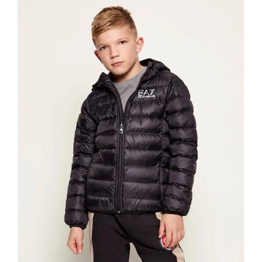 EA7 Puchowa kurtka | Regular Fit ze sklepu Gomez Fashion Store w kategorii Kurtki chłopięce - zdjęcie 187924568