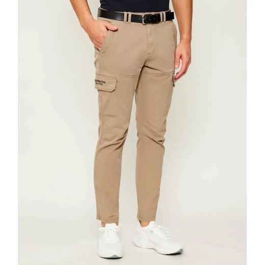 Aeronautica Militare Spodnie cargo | Regular Fit ze sklepu Gomez Fashion Store w kategorii Spodnie męskie - zdjęcie 187924575