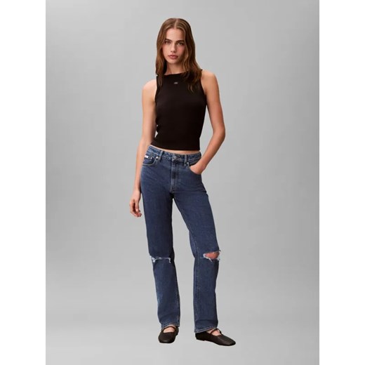 Calvin Klein Jeans Jeansy | Straight fit | high rise ze sklepu Gomez Fashion Store w kategorii Jeansy damskie - zdjęcie 187924895
