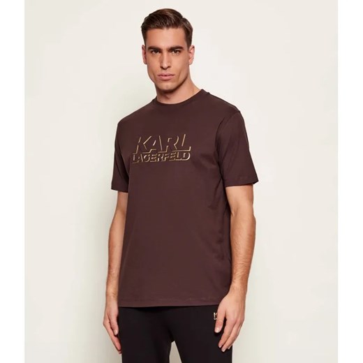 Karl Lagerfeld T-shirt | Regular Fit ze sklepu Gomez Fashion Store w kategorii T-shirty męskie - zdjęcie 187924896