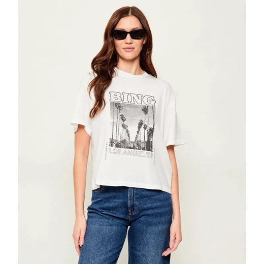 Anine Bing T-shirt LOUIS TEE BING TOUR | Relaxed fit ze sklepu Gomez Fashion Store w kategorii Bluzki damskie - zdjęcie 187925006