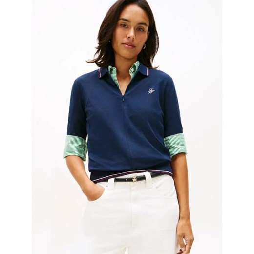 Tommy Hilfiger Polo | Regular Fit ze sklepu Gomez Fashion Store w kategorii Bluzki damskie - zdjęcie 187925018