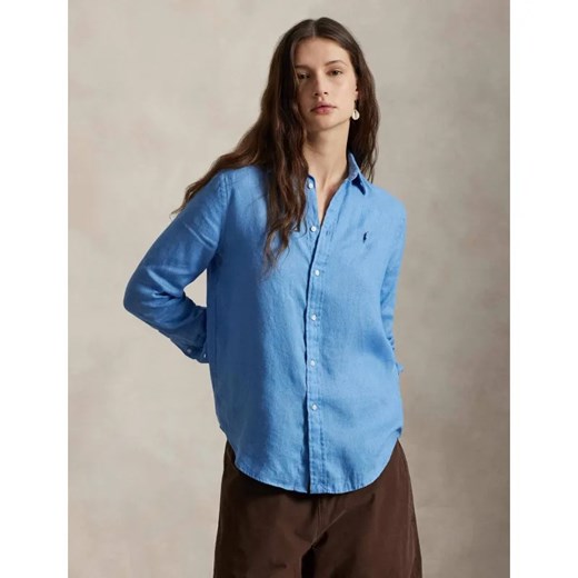 POLO RALPH LAUREN Lniana koszula | Classic fit ze sklepu Gomez Fashion Store w kategorii Koszule damskie - zdjęcie 187925046