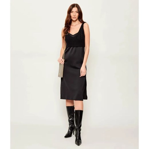 Pinko Sukienka 2w1 | z dodatkiem wełny ze sklepu Gomez Fashion Store w kategorii Sukienki - zdjęcie 187925066