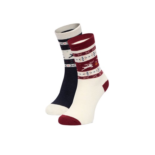 Skarpety długie GINO ROSSI CEO_BR_GR_002_W_AW25 (2 PACK) Kolorowy ze sklepu eobuwie.pl w kategorii Skarpetki męskie - zdjęcie 187927319