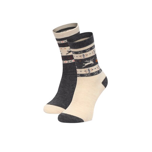 GINO ROSSI Skarpety długie CEO_BR_GR_003_W_AW25 (2 PACK) Kolorowy Gino Rossi 43_46 MODIVO