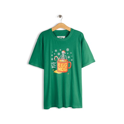 GATE Bawełniana koszulka ze świątecznym nadrukiem S ze sklepu gateshop w kategorii T-shirty męskie - zdjęcie 187928547