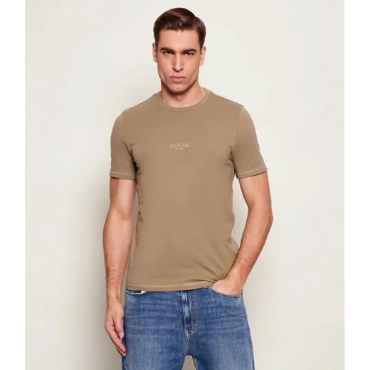 GUESS T-shirt | Slim Fit ze sklepu Gomez Fashion Store w kategorii T-shirty męskie - zdjęcie 187928667