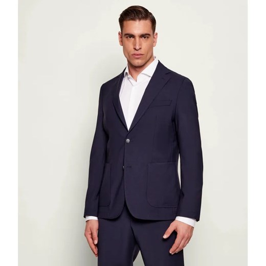 BOSS BLACK Wełniana marynarka P-Hanry-WG-253 | Slim Fit ze sklepu Gomez Fashion Store w kategorii Marynarki męskie - zdjęcie 187928697