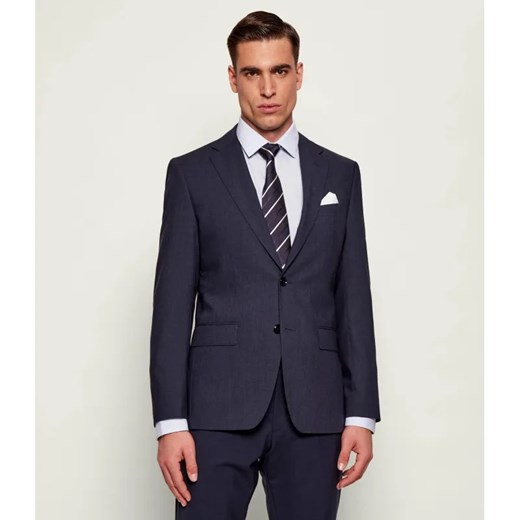 BOSS BLACK Marynarka H-Hutson-251 | Slim Fit | z dodatkiem wełny ze sklepu Gomez Fashion Store w kategorii Marynarki męskie - zdjęcie 187928707