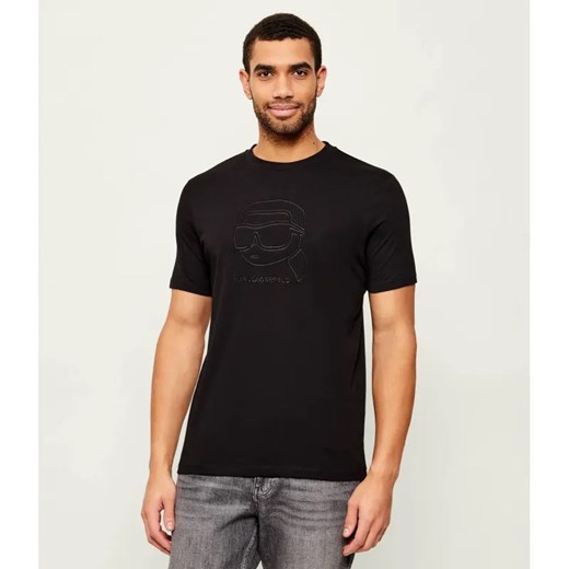 Karl Lagerfeld T-shirt | Regular Fit ze sklepu Gomez Fashion Store w kategorii T-shirty męskie - zdjęcie 187928747