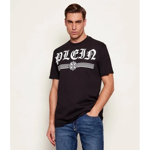 Philipp Plein T-shirt Gothic Plein | Regular Fit ze sklepu Gomez Fashion Store w kategorii T-shirty męskie - zdjęcie 187928788