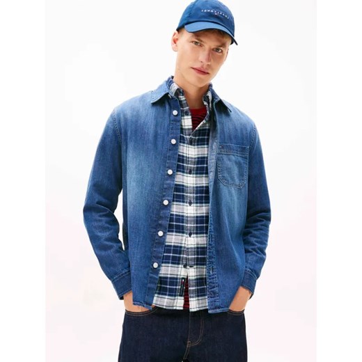 Tommy Jeans Jeansowa koszula | Regular Fit ze sklepu Gomez Fashion Store w kategorii Koszule męskie - zdjęcie 187928849