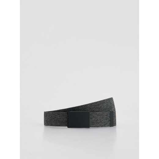 Reserved - Parciany pasek z klamrą - ciemnoszary ze sklepu Reserved w kategorii Paski męskie - zdjęcie 187931227