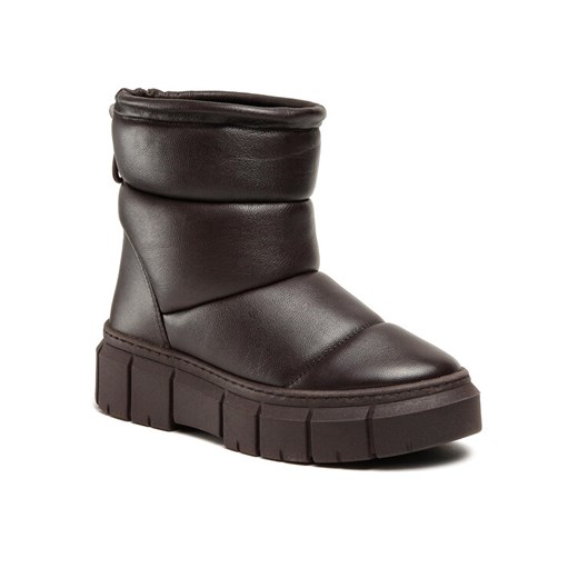 Botki Lasocki EST-DARIA-05 Brązowy ze sklepu eobuwie.pl w kategorii Śniegowce damskie - zdjęcie 187931407