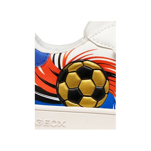 Sneakersy Geox J Eclyper Boy J65LSD 0FU54 C0293 S Biały Geox 28 eobuwie.pl
