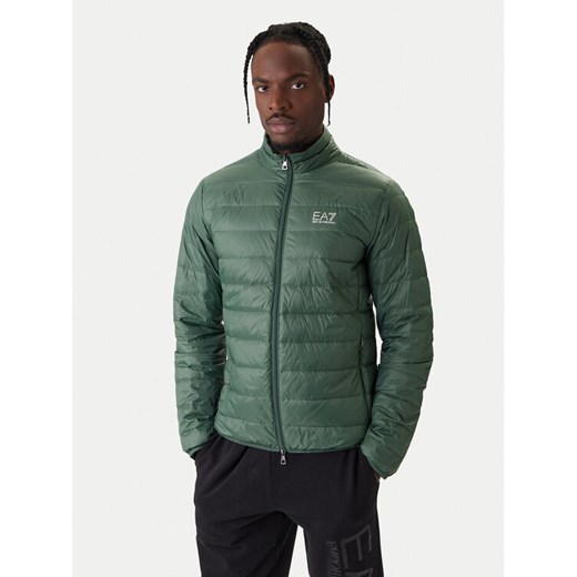 EA7 Emporio Armani Kurtka puchowa 8NPB23 PNGPZ U7260 Zielony Regular Fit ze sklepu MODIVO w kategorii Kurtki męskie - zdjęcie 187934169