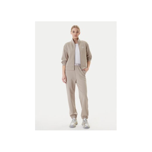 EA7 Emporio Armani Spodnie dresowe 7W001154 AF12501 U6225 Beżowy Regular Fit S MODIVO
