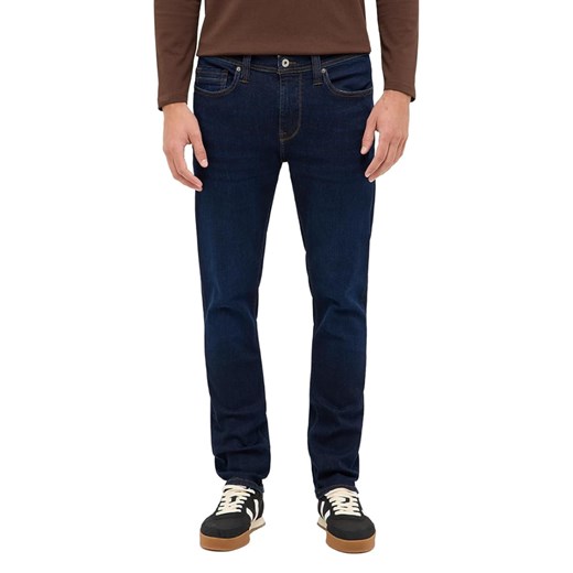 Męskie Spodnie jeansowe Mustang Style Vegas Slim Denim Blue 1017216 5000 902 ze sklepu YouNeedit.pl w kategorii Jeansy męskie - zdjęcie 187936887