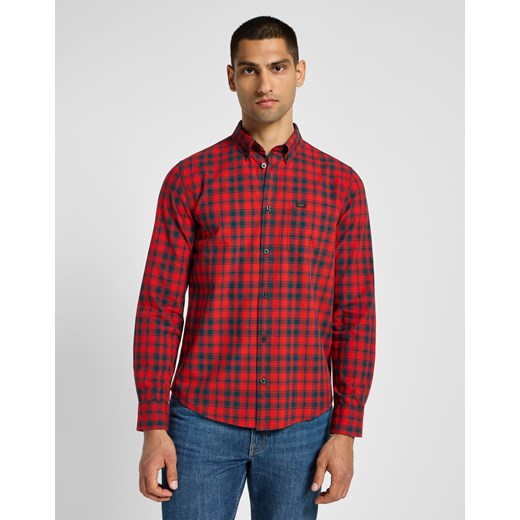 MESKA KOSZULA LEE BUTTON DOWN RED 112355643 ze sklepu YouNeedit.pl w kategorii Koszule męskie - zdjęcie 187936925